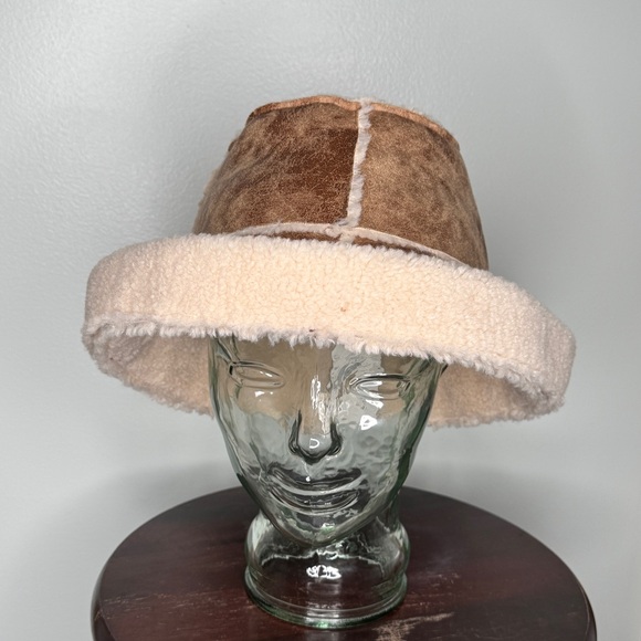 Anthropologie NWT $54 Wyeth Sherpa-Lined Bucket Hat - Picture 2 of 8